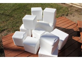 Various-sized Styrofoam Containers, 1 Large