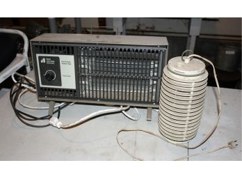Thermostat Controlled Space Heater, Bug Zapper