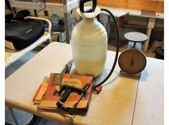 Flo-master 2-gallon Sprayer, Old Scale, Apple Parer Corer, Slicer