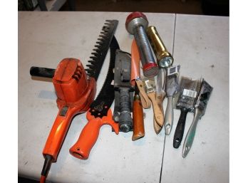 Black & Decker Hedge Trimmer And Miscellaneous Tools