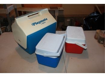 Igloo Playmate Cooler, Two Lunch Coolers