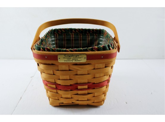 Longaberger Basket 8.5 X 8.5, 9 In Tall