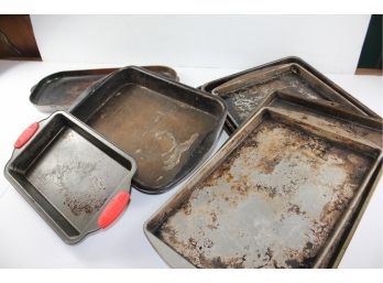 Griddle Plus Pans, In Rough Shape, Could Be Used For Other Projects