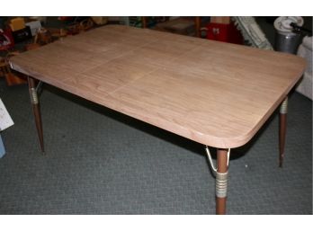 Formica Kitchen Table, 36 X 59 29.5 Tall
