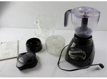 Oster Blender Food Processor - Not All Parts Are Included