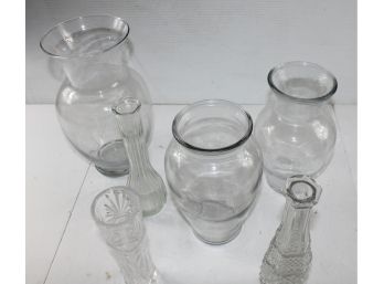 6 Vases - 3 Large 3 Small