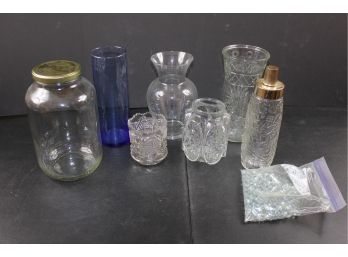 Miscellaneous Vases And Jar, Decor Marbles