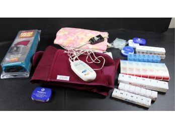 Miscellaneous Pill Boxes And Heating Pads