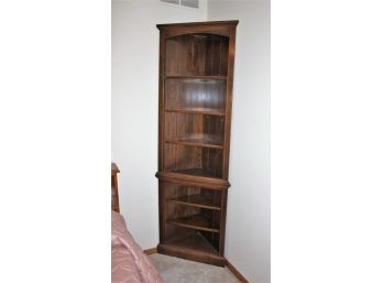 Wood Triangle Corner Cabinet 79 In Tall  #1