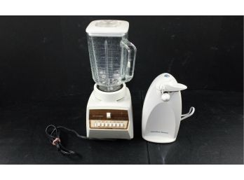 Osterizer Blender And Hamilton Beach Can Opener