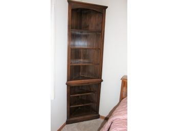 Wood Triangle Corner Cabinet, 79 In Tall,  #2