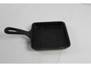 Cast Iron 5.5 In Square Fry Pan