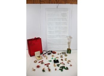 Holiday Jewelry With Jewelry Organizer And Picture  Holder