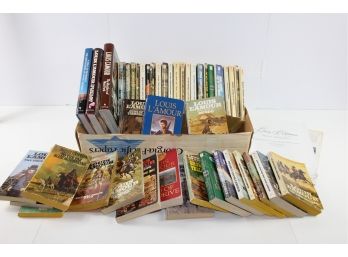 Lot 2 Of Louis L'Amour Books