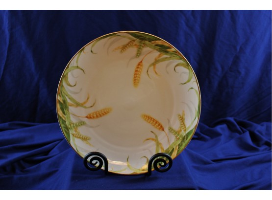 Rosenthal Bavaria Plate On Stand 13 Inch Diameter - Wheat Pottery