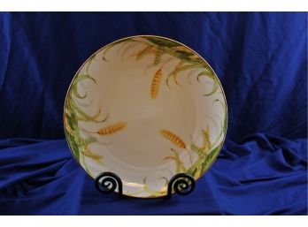 Rosenthal Bavaria Plate On Stand 13 Inch Diameter - Wheat Pottery