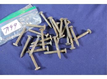 Antique Railroad Nails - 1 Each Of Years 1926, 1928 -1940, 1942, 1944 - 1950, 1957