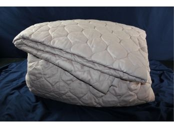 8'x10' Heavy Quilted Soft Pink Queen Bedspread