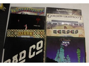 Vinyl Albums - Steely Dan, Bad Company, Guess Who, Molly Hatchet, Yes, Lightfoot