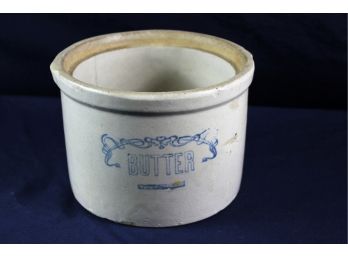 Crock Butter Bowl - 6.25 Diameter 4.50 Tall