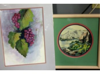 Local Artists - Bess Templeton Reproduction 20 X 16 - Peter Johnson Framed Appears To Be Original 13.75 X 15