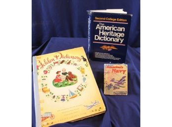 American Heritage Dictionary, 19 42 America's Navy, 1944 The Golden Dictionary