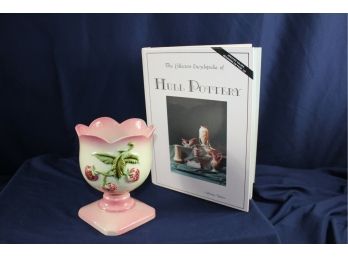 Hull Vase USA 46, Strawberry Fiesta And Collectors Encyclopedia Of Hull Pottery Book