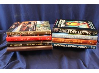Readers Digest Books - 3 Mysteries, National Park, Three American Indians, Great American West