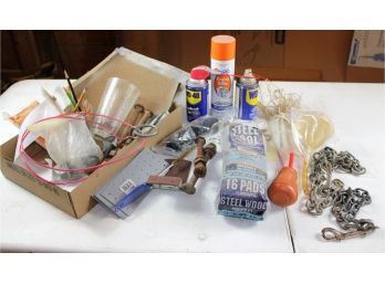 Miscellaneous Hardware - Lubricants, Chains, Sandpaper