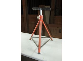 Adjustable Support Stand For Sawhorse Extension Or Table