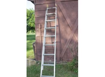 Metal Extension Ladder 13 Foot Extended