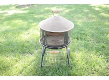 Portable Fire Pit - 3 Ft Tall 20 In Diameter