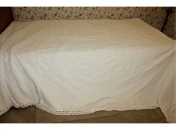 Twin Size Lightweight Bedspread - Off-white #2