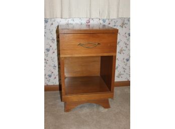 Mid-century Modern Nightstand With Drawer - Some Water Marks - 16 X 24tall X 14