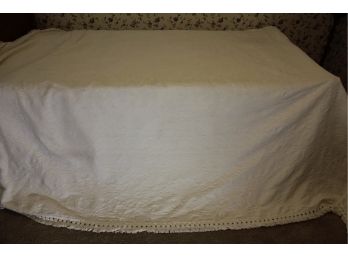 Twin Size Lightweight Bedspread - Off-white #1