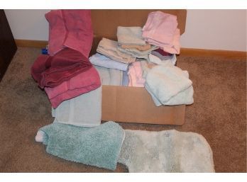 Towels, Washcloths, Bathroom Mats