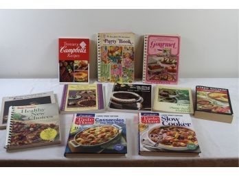 Assortment Of Cookbooks
