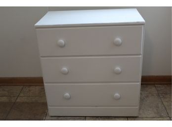 Three Drawer Cabinet 26 In Wide X 15 In Deep X 28 In Tall