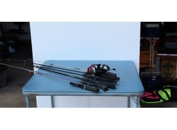 3 Rods, Three Rods And Reels