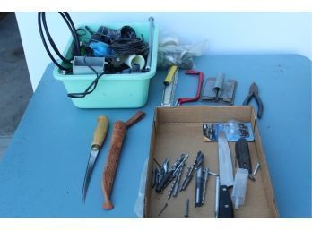 Rapala Fillet Knife, Drill Bits, Miscellaneous Electric And Plumbing