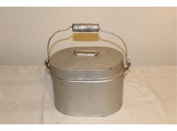 Miner/army Lunch Box- 7 In High