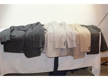 Five Men's Sports Coats - Possibly Large Size