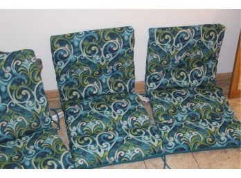 Three Lawn Chair Cushions