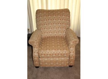 Light Gold Colored Recliner, Has Wear And Loose Footrest