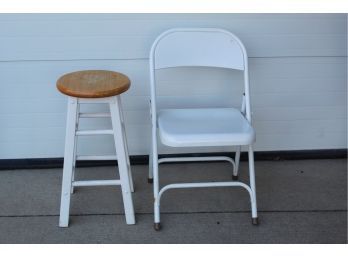 Chair And Stool