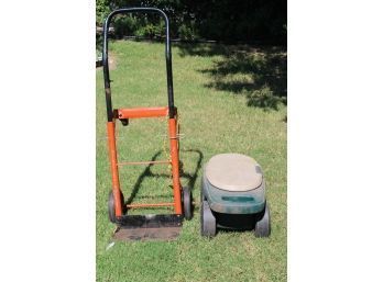 Small Dolly And Four-wheel Storage Cart