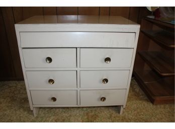 7 Drawer Chest - Laminate  Top, Missing Back, 28 X 16 X 29 Matches Lot 10573
