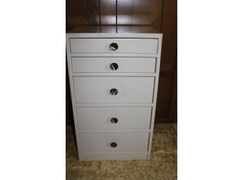 Small 5 Drawer Chest - Laminate Top, Matches Lot 10574 - 17.5 X 12 X 30 Tall