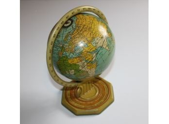 Vintage Metal Globe - Very Unique
