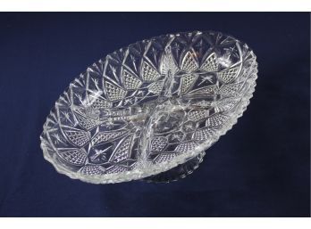 Glass Lot - Vintage Ashtray, Relish Tray, Fruit Bowl